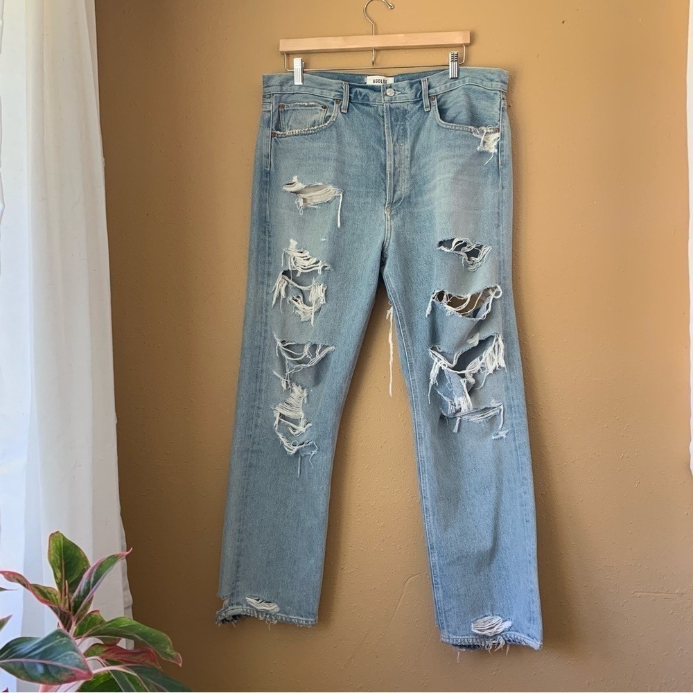 AGOLDE Distressed Loose Fit Jean